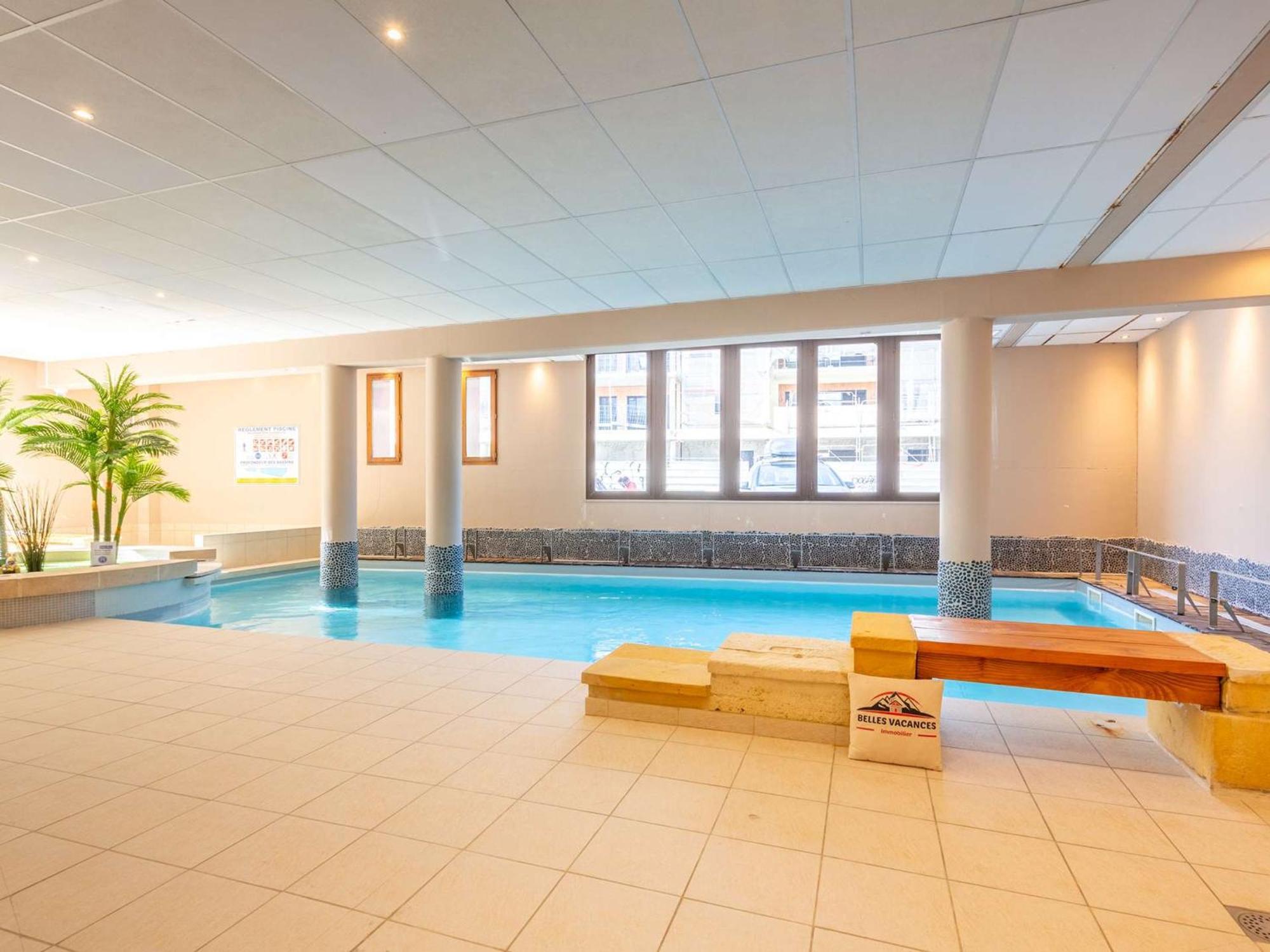 Appartement De 70 M² Au Centre-Ville Avec Piscine, Hammam, Sauna Et Balcon Bien Expose - Fr-1-296-392 Saint-Lary-Soulan Kültér fotó
